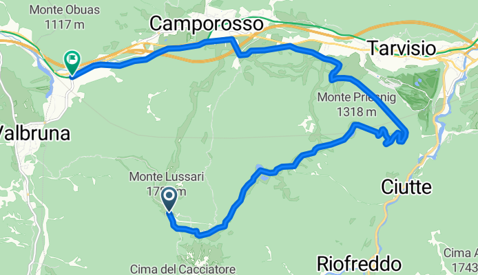 dal lussari a valbruna per le malghe