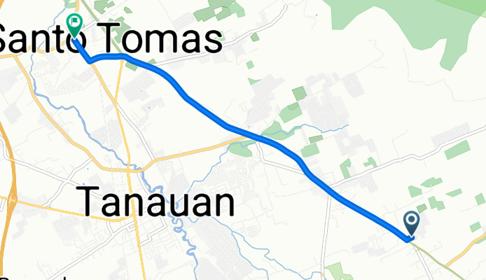 Pan-Philippine Highway, Santo Tomas to General Malvar Avenue 32, Santo Tomas