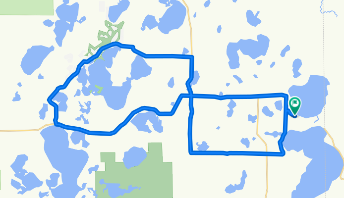 1294 Roberts Rd, Spooner to 1284 Roberts Rd, Spooner