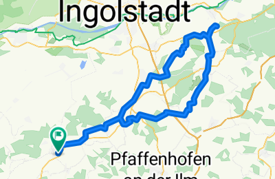 Route in der Bikemap App öffnen