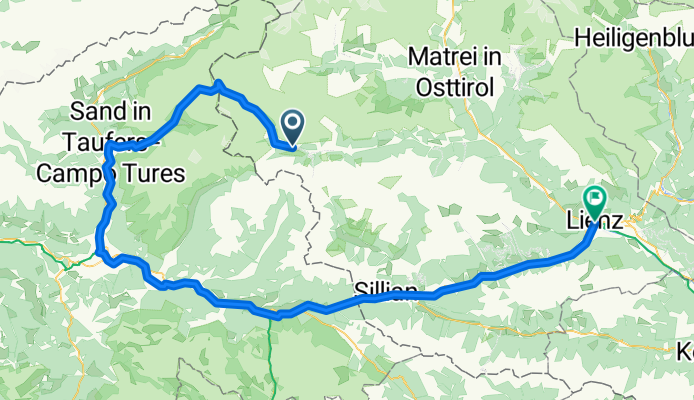 Oberrotte 93, Erlsbach nach Hauptplatz 22, Lienz