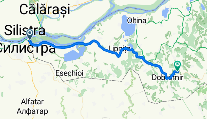 ulitsa "Kubadin" 5, Silistra to DJ391A