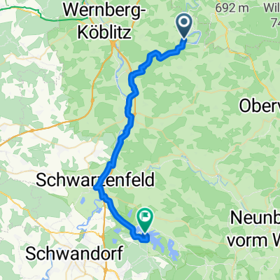 Lohstraße 3, Trausnitz nach Sonnenrieder Straße 1, Wackersdorf