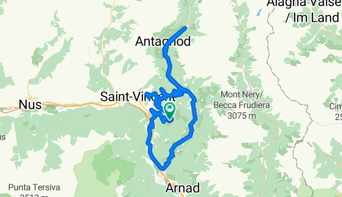 Da Frazione Erèsaz 60, Ermanese a Frazione Erèsaz 40, Ermanese