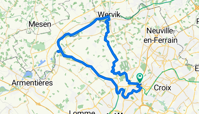 47km nord