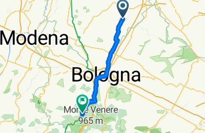 Route in der Bikemap App öffnen