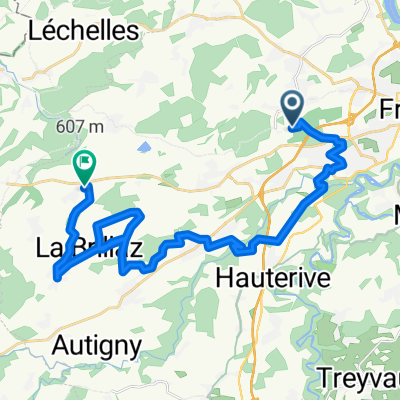 De Chemin du Joran 30, Corminboeuf à Route des Chênes 6, Prez-vers-Noréaz