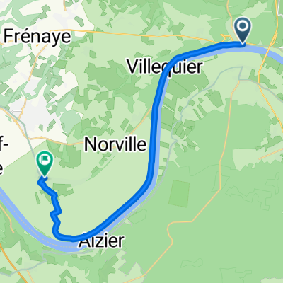 9 Place du Général de Gaulle, Caudebec-en-Caux to 1816 Grande Rue, Petiville