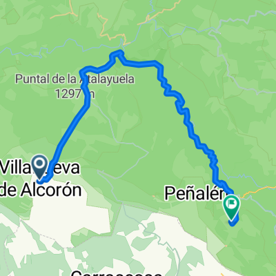 5. Villanueva de Alcoron-Ruta de los Maderos - Peñalen