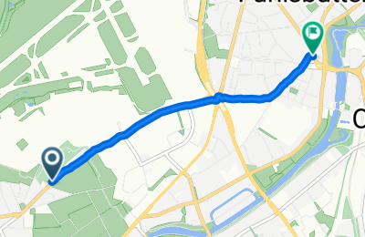 Route in der Bikemap App öffnen