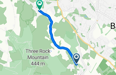 Route in der Bikemap App öffnen