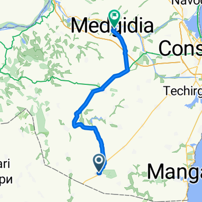 Strada Mangaliei 3, Negru Vodă to Strada Împăratul Traian 44, Medgidia