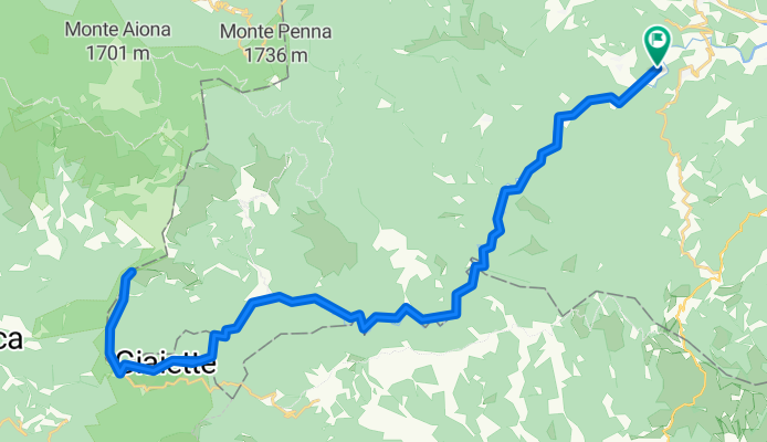 Passo Ghiffi da Piane di Corniglia