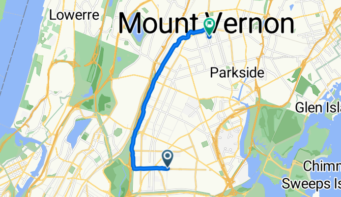 1101 Allerton Ave, New York to 62–98 S Fifth Ave, Mount Vernon