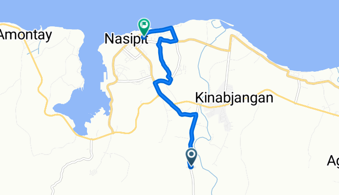 Route to P. Carmona Avenue, Nasipit