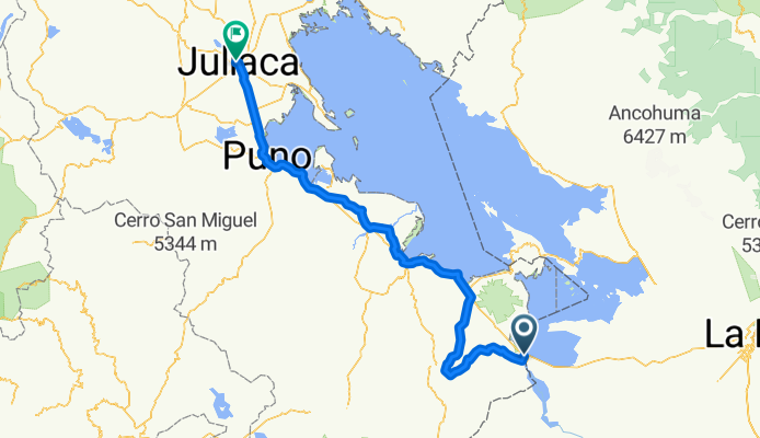 Etapa 14 - Desaguadero - Juliaca
