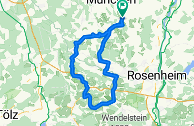 Route in der Bikemap App öffnen