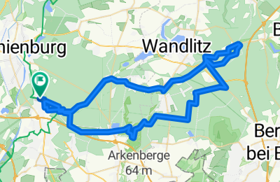 Route in der Bikemap App öffnen