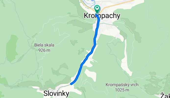 Hlavná 60/3 do Trangusova 4