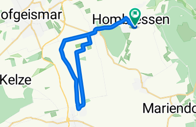 Route in der Bikemap App öffnen