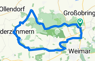 Route in der Bikemap App öffnen