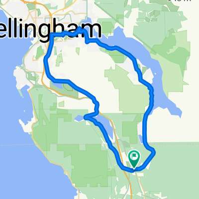 Alger - Lake Whatcom - Lake Samish - Alger