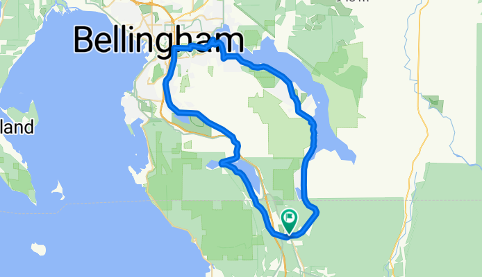 Alger - Lake Whatcom - Lake Samish - Alger