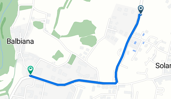 Via Panoramica 48, Manerba del Garda naar Via Guglielmo Marconi, Manerba del Garda