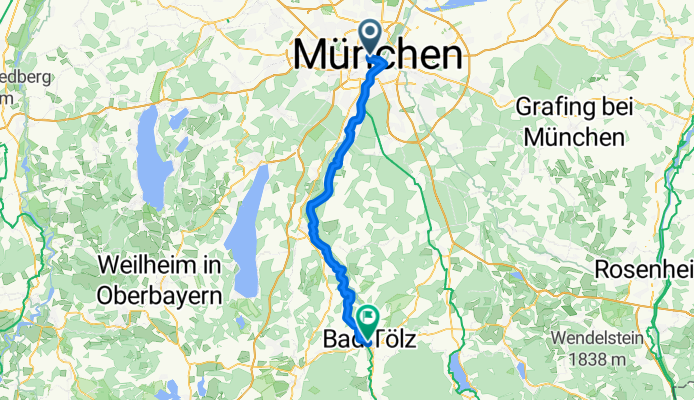 München Hbf nach Bad Tölz