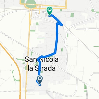 Da Via Enrico Fermi 29, San Nicola La Strada a Via Trento 6, Caserta