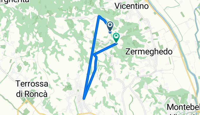 Da Via Bertola 23, Montorso vicentino a Contrada Agugliana 18