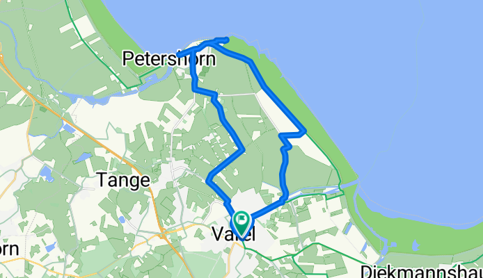 Varel - Dangast - Varel 20 km