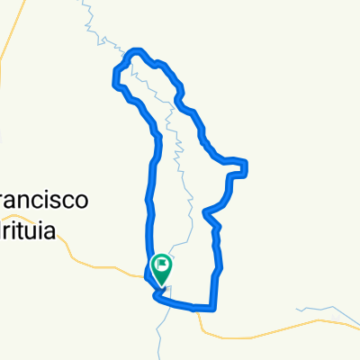 De Travessa Júlio Ribeiro Tavares, 494–596, Irituia a Rua Doutor Siqueira Campos, 370–466, Irituia