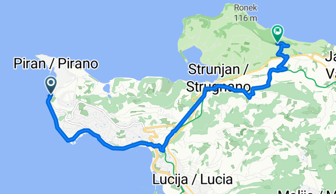 Dantejeva ulica 25, Piran nach Dobrava, Izola