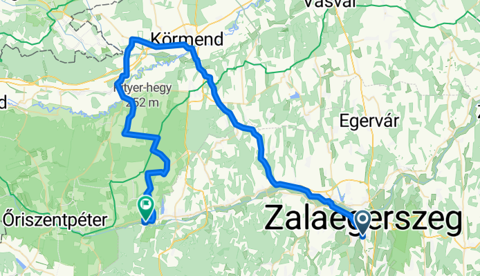 Zeg  Kormend Vadása Felsőjánosfa mh-