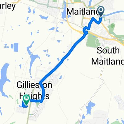 8 Cathedral Street, Maitland to 12 Broad Street, Gillieston Heights