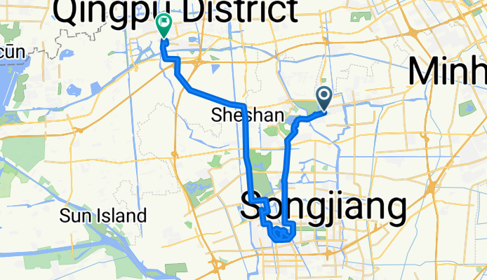 Recovered Route