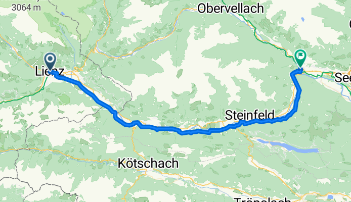 A - Drau-Radweg-2 - Lienz-Möllbrücke - 64 km