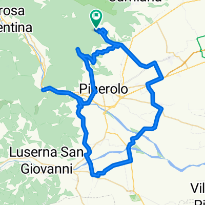 Supersonic route in Cantalupa