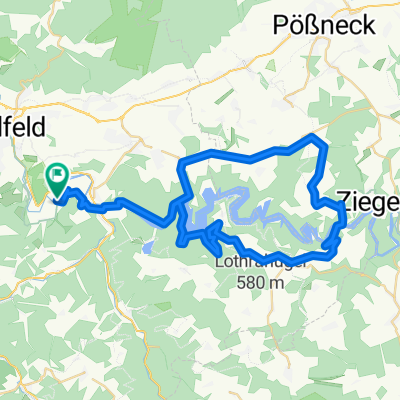 Fischersdorf - Altenroth und zurück