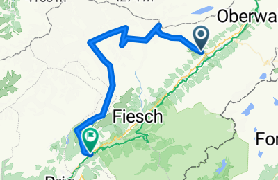 Route in der Bikemap App öffnen