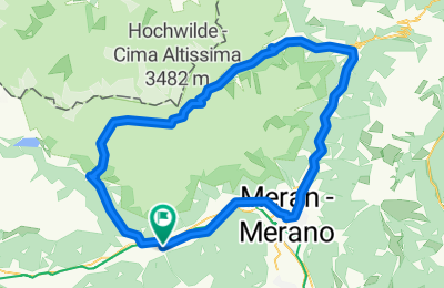 Route in der Bikemap App öffnen