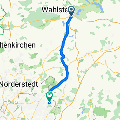 Hamburger Straße 117, Bad Segeberg nach Claus-Ferck-Straße, Hamburg