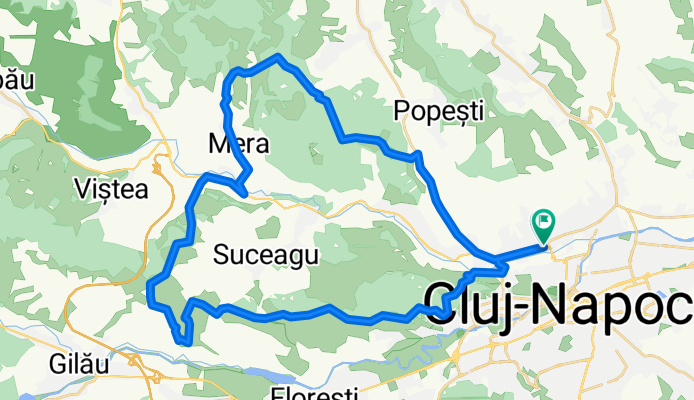 Tura MTB Valea Seaca - Mera - dealu Suceagului