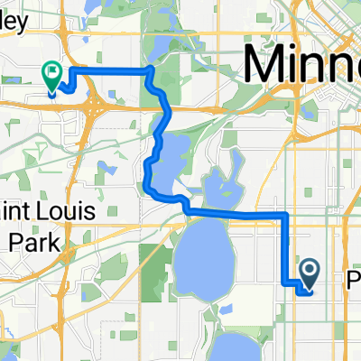 B2B00763 55409&gt;55416 via Greenway, Cedar Lake Pkwy