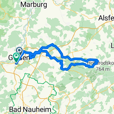 Gießen-Ulrichstein- Gießen