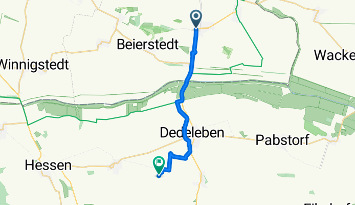 Helmstedter Straße 5, Jerxheim nach Westerburg 34, Huy