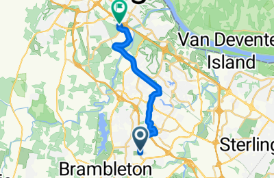Route in der Bikemap App öffnen