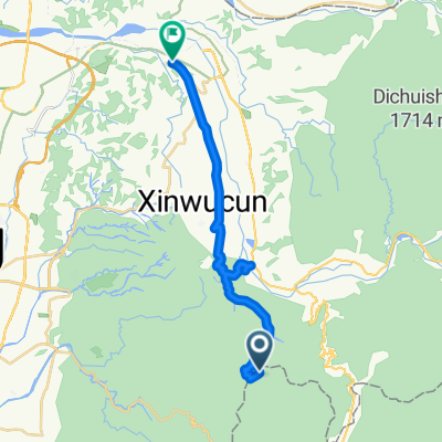 新社之2(薰衣草森林-&gt;石岡國中)