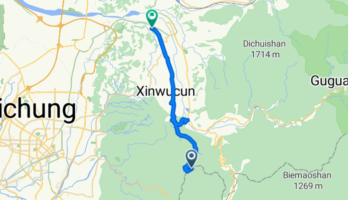 新社之2(薰衣草森林-&gt;石岡國中)